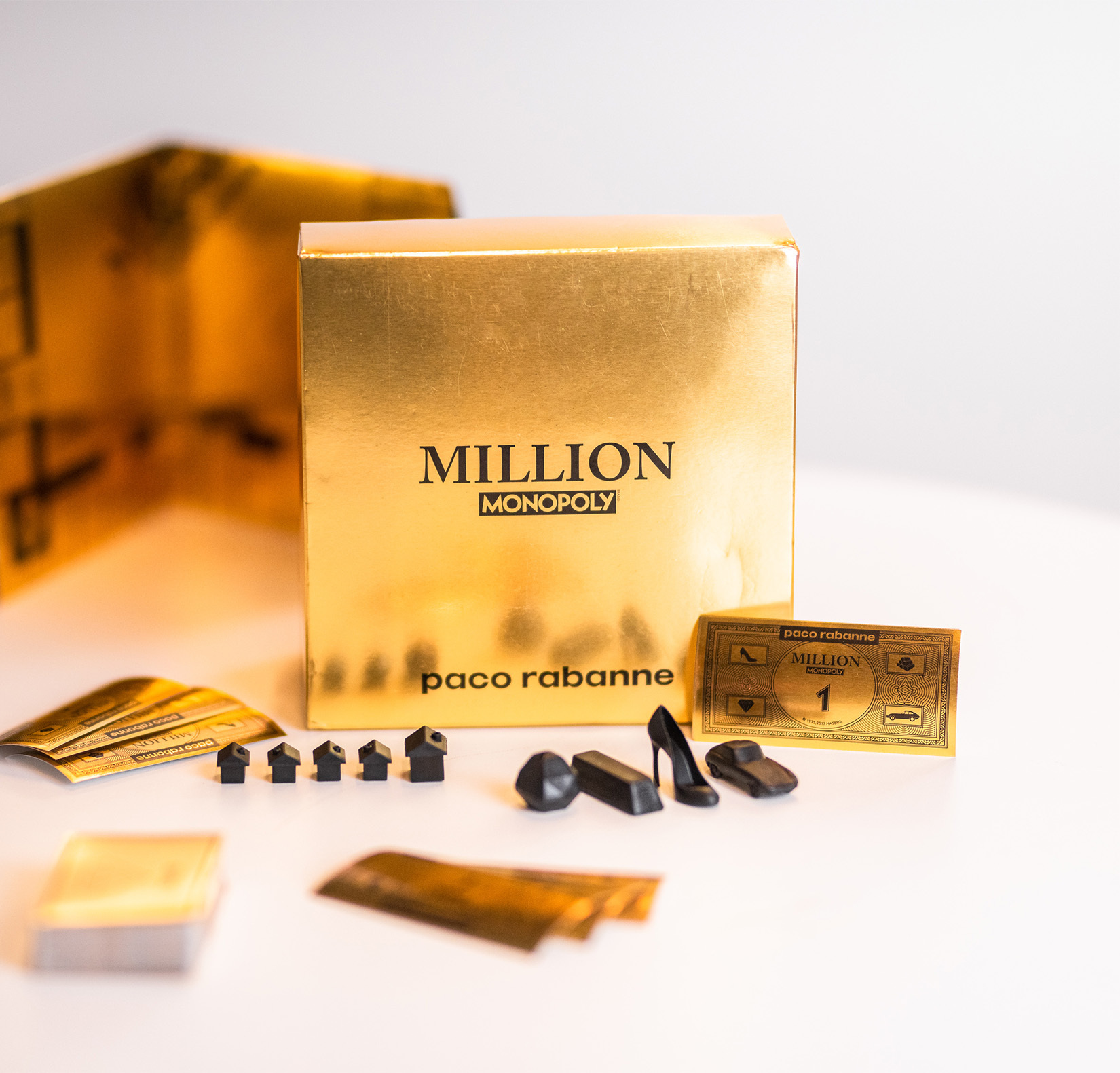Million Monopoly game created for Paco rabanne